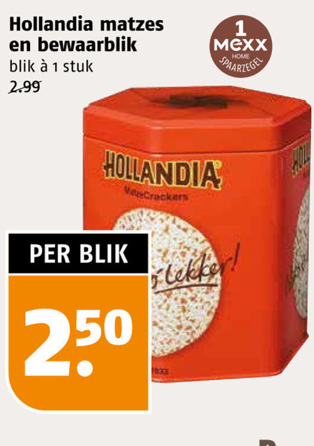 Hollandia   matzes folder aanbieding bij  Poiesz - details