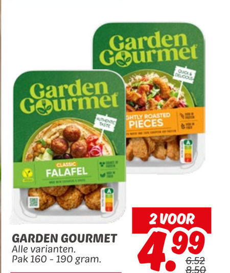 Garden Gourmet   vegetarisch folder aanbieding bij  Dekamarkt - details
