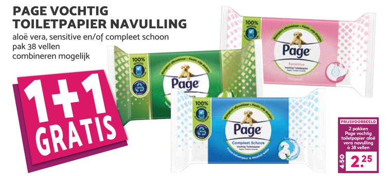 Page   vochtig toiletpapier folder aanbieding bij  Boons Markt - details
