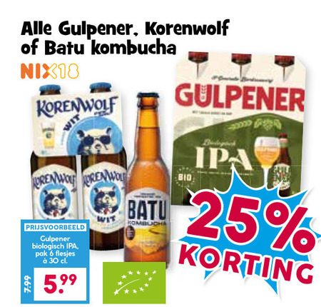 Gulpener   speciaalbier folder aanbieding bij  Boons Markt - details