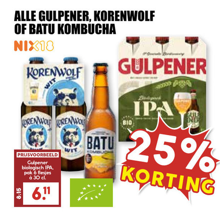 Gulpener   speciaalbier folder aanbieding bij  MCD Supermarkt Basis - details