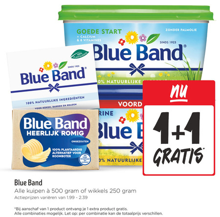 Blue Band   margarine folder aanbieding bij  Jumbo - details