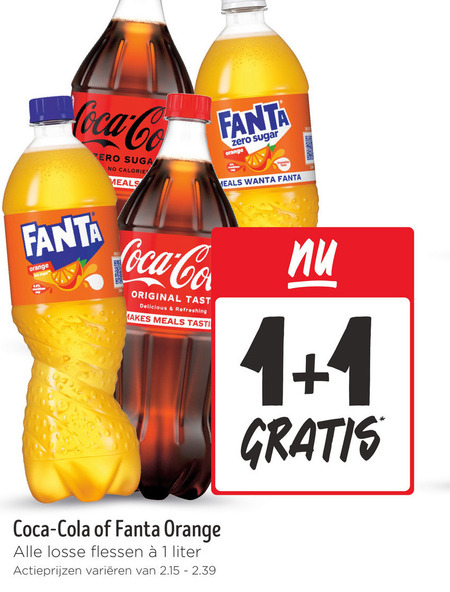 Fanta   frisdrank, cola folder aanbieding bij  Jumbo - details
