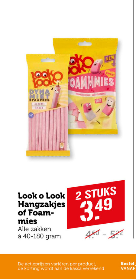 Look-o-Look   snoep folder aanbieding bij  Coop - details