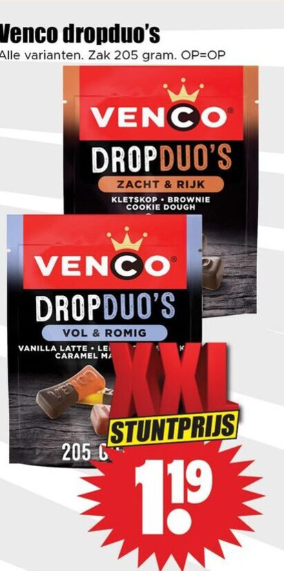 Venco   drop folder aanbieding bij  Dirk - details