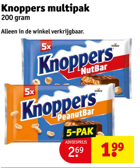 Knoppers   wafels folder aanbieding bij  Kruidvat - details