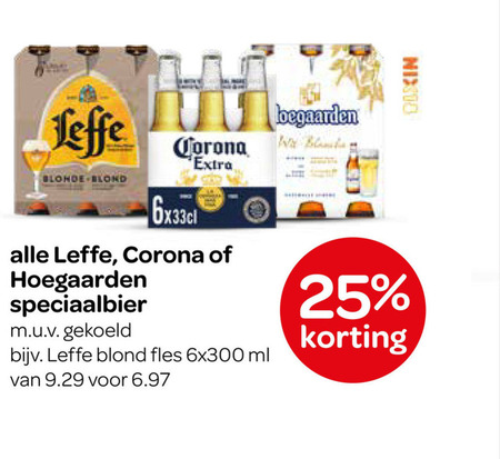 Leffe   speciaalbier folder aanbieding bij  Spar - details