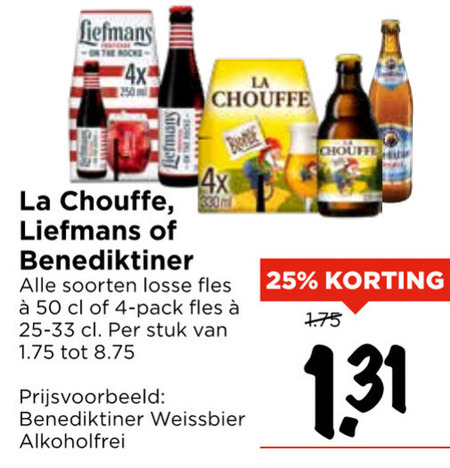 Liefmans   speciaalbier folder aanbieding bij  Vomar - details