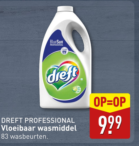 Dreft   wasmiddel folder aanbieding bij  Aldi - details