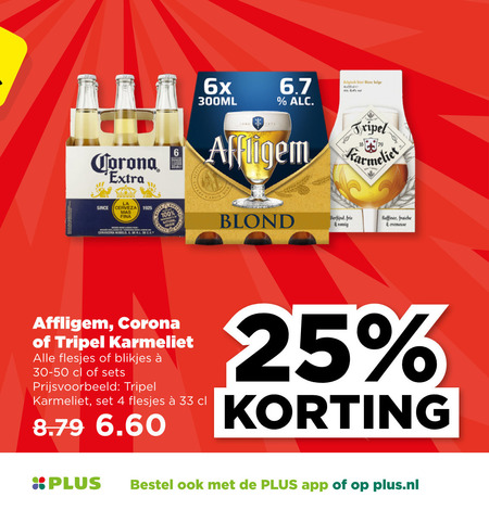 Karmeliet   speciaalbier folder aanbieding bij  Plus - details