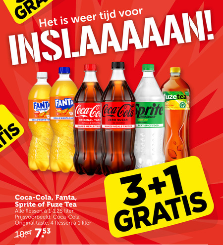 Fuze Tea   ice tea, frisdrank folder aanbieding bij  Coop - details