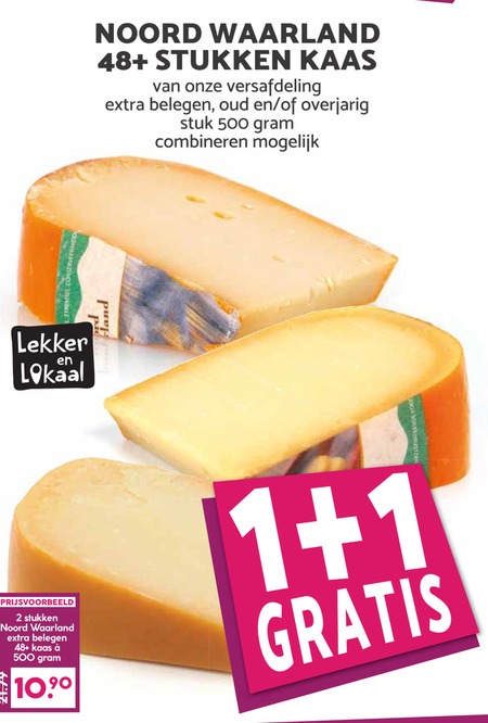 Noord Waarland   kaas folder aanbieding bij  Boons Markt - details