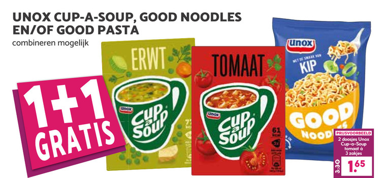 Unox   noodles folder aanbieding bij  Boons Markt - details