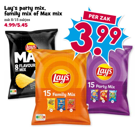 Lays   zoutje, chips folder aanbieding bij  Boons Markt - details