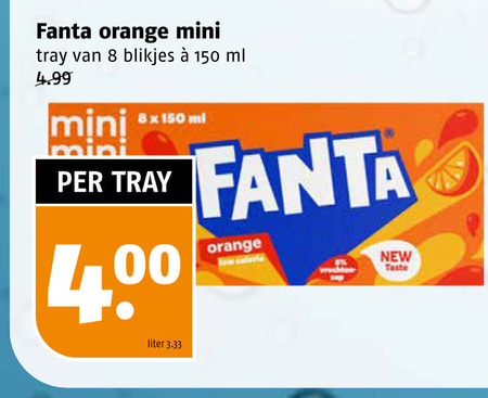 Fanta   frisdrank folder aanbieding bij  Poiesz - details