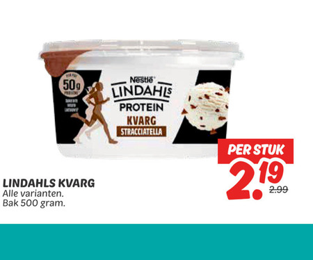 Lindahl Kvarg   kwark folder aanbieding bij  Dekamarkt - details