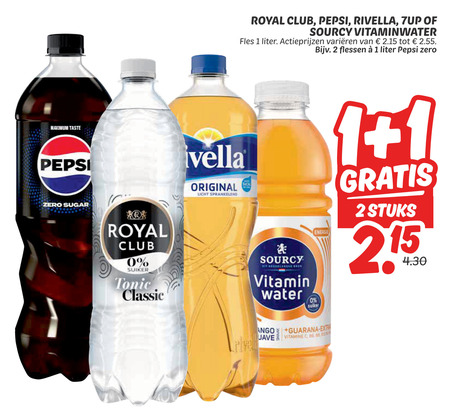 Royal Club   frisdrank, cola folder aanbieding bij  Dekamarkt - details