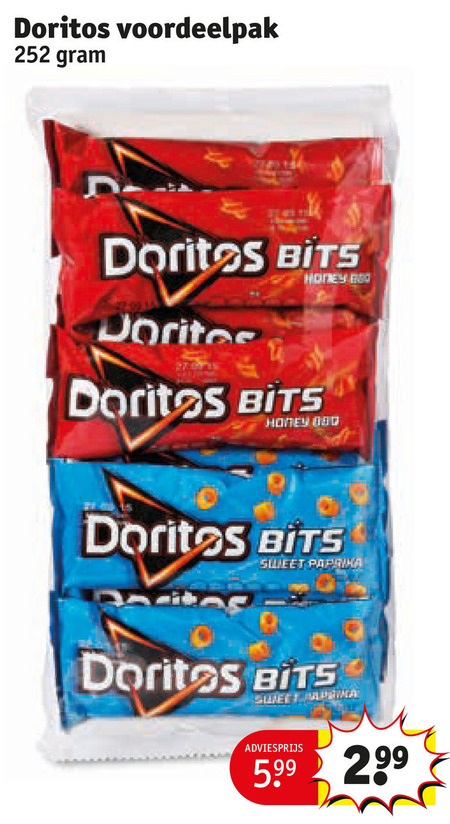 Doritos   zoutje folder aanbieding bij  Kruidvat - details