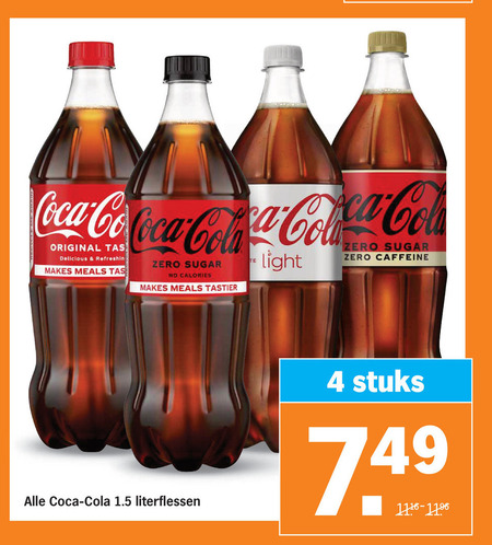 Coca-Cola   cola folder aanbieding bij  Albert Heijn - details