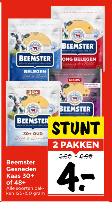 Beemster   kaasplakken folder aanbieding bij  Vomar - details