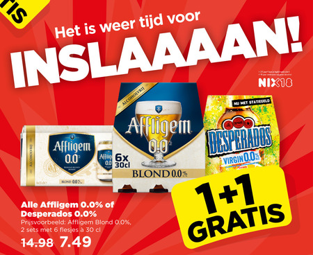 Desperados   alcoholvrij bier folder aanbieding bij  Plus - details