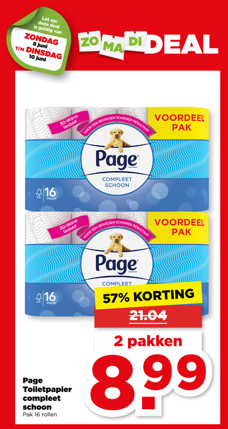 Page   toiletpapier folder aanbieding bij  Plus - details