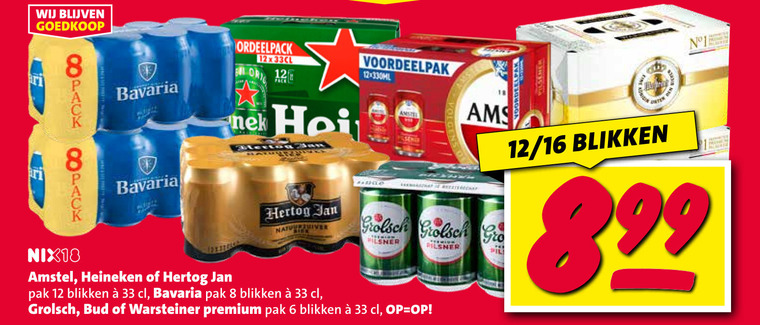 Bavaria   blikje bier folder aanbieding bij  Nettorama - details