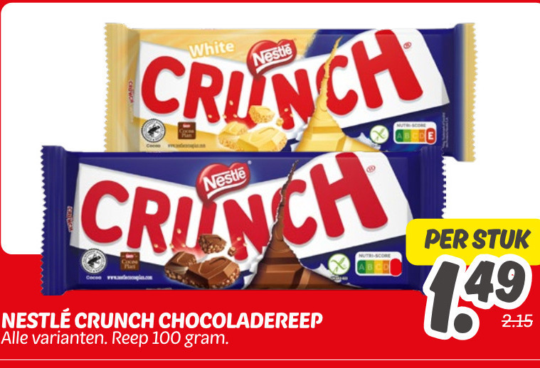 Nestle   chocolade folder aanbieding bij  Dekamarkt - details