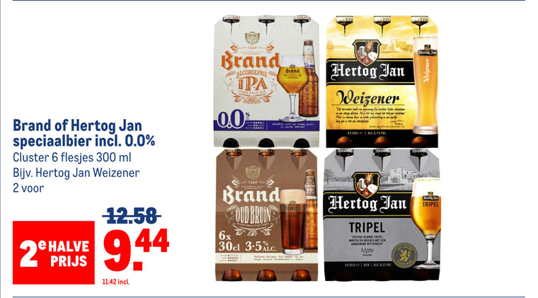 Hertog Jan   speciaalbier folder aanbieding bij  Makro - details