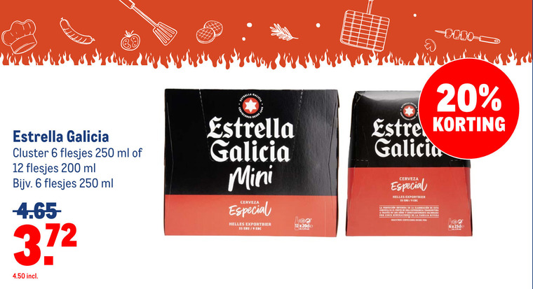 Estrella Damm Daura   speciaalbier folder aanbieding bij  Makro - details