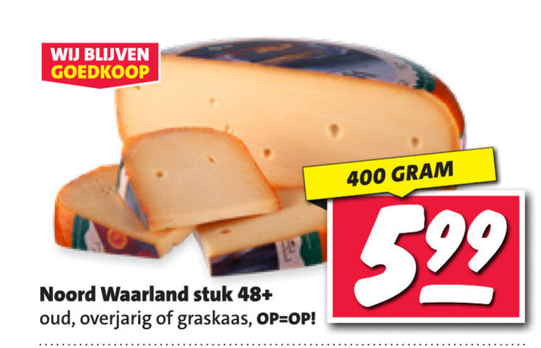 Noord Waarland   kaas folder aanbieding bij  Nettorama - details