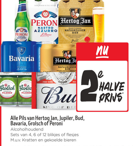 Bud   blikje bier folder aanbieding bij  Jumbo - details