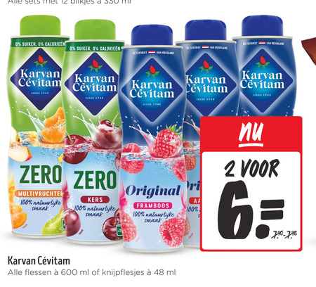 Karvan Cevitam   limonadesiroop folder aanbieding bij  Jumbo - details