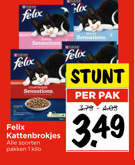 Felix   kattenvoer folder aanbieding bij  Vomar - details