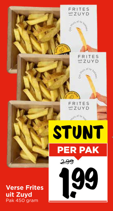 Zuydpunt   patat folder aanbieding bij  Vomar - details