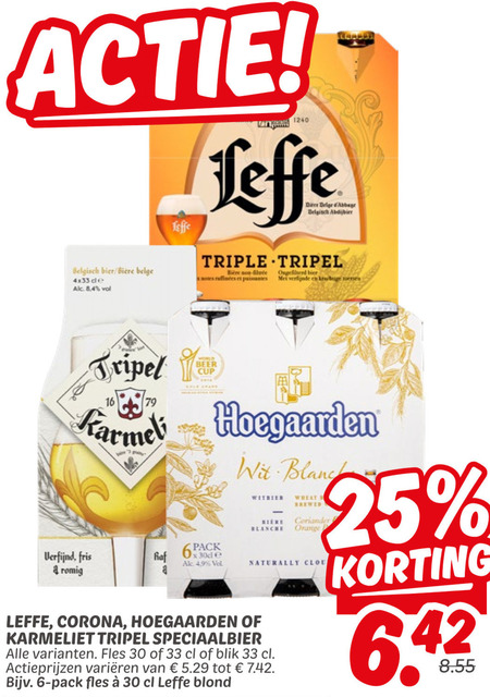 Corona   speciaalbier, blikje bier folder aanbieding bij  Dekamarkt - details