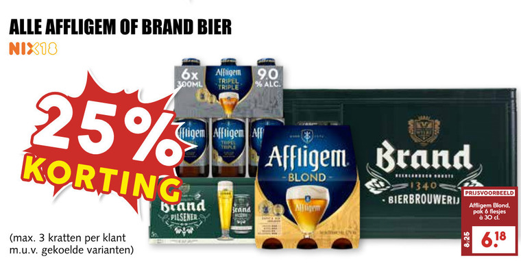 Brand   blikje bier, speciaalbier folder aanbieding bij  MCD Supermarkt Basis - details