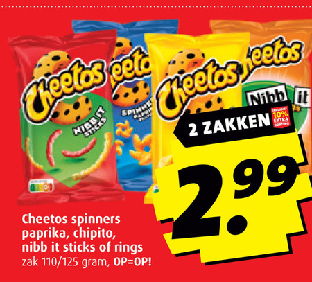 Cheetos   zoutje folder aanbieding bij  Boni - details