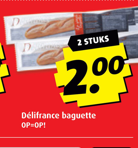 Delifrance   stokbrood folder aanbieding bij  Boni - details