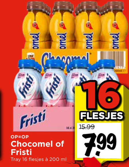 Chocomel   drinkyoghurt, chocolademelk folder aanbieding bij  Vomar - details