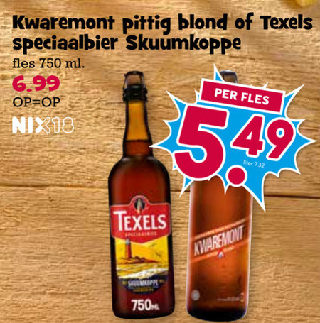 Texels   speciaalbier folder aanbieding bij  Boons Markt - details