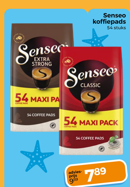 Douwe Egberts Senseo   koffiepad folder aanbieding bij  Trekpleister - details