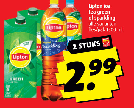 Lipton   ice tea folder aanbieding bij  Boni - details