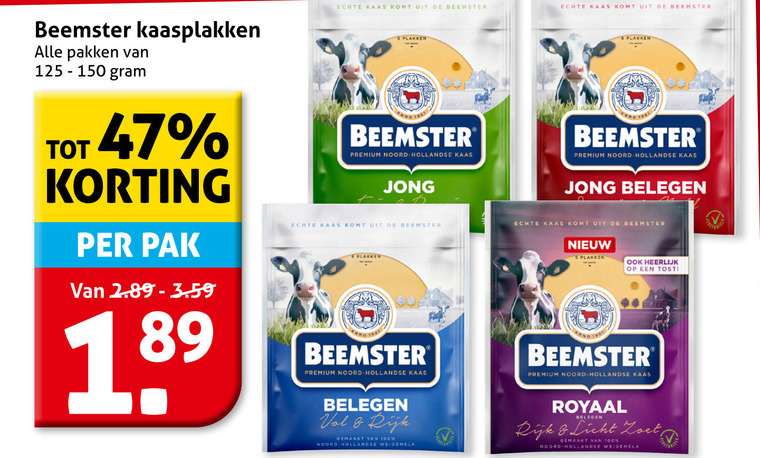 Beemster   kaasplakken folder aanbieding bij  Hoogvliet - details