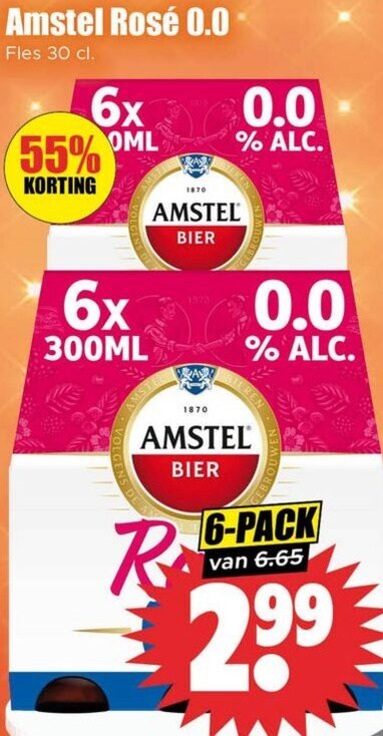 Amstel   speciaalbier folder aanbieding bij  Dirk - details