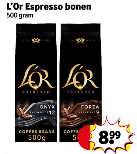 Douwe Egberts L Or   koffiebonen folder aanbieding bij  Kruidvat - details