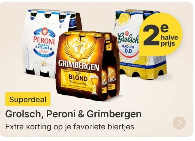Grolsch   blikje bier, speciaalbier folder aanbieding bij  Picnic - details