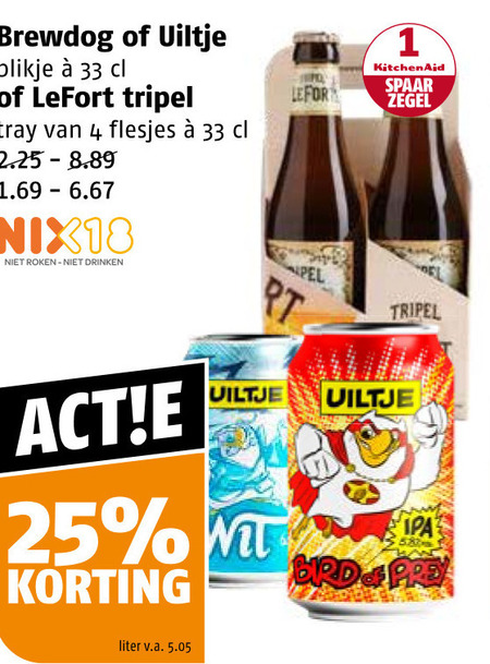 Brewdog   speciaalbier folder aanbieding bij  Poiesz - details