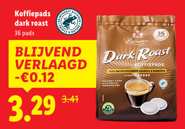 Bellarom   koffiepad folder aanbieding bij  Lidl - details