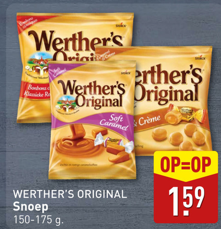 Werthers Original   snoep folder aanbieding bij  Aldi - details